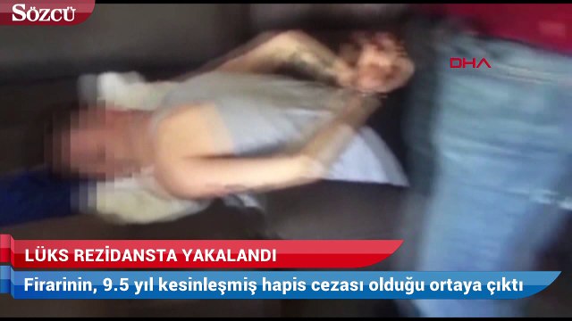 Polisi ezen cezaevi firarisi rezidansta yakalandı