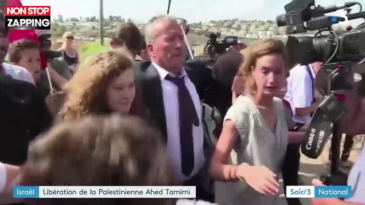 Palestine : Libération d'Ahed Tamimi, emprisonnée pour avoir giflé des soldats israéliens (vidéo)