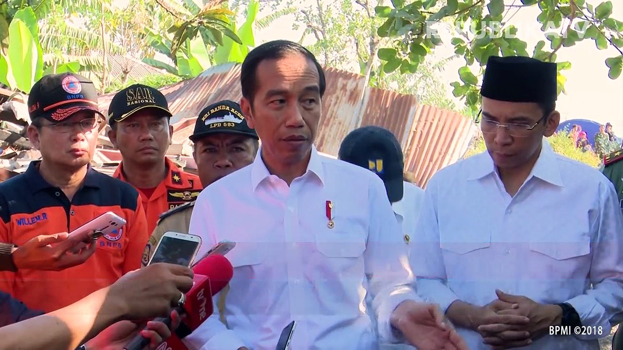 Jokowi: Masyarakat Harus Siap Hadapi Bencana Alam
