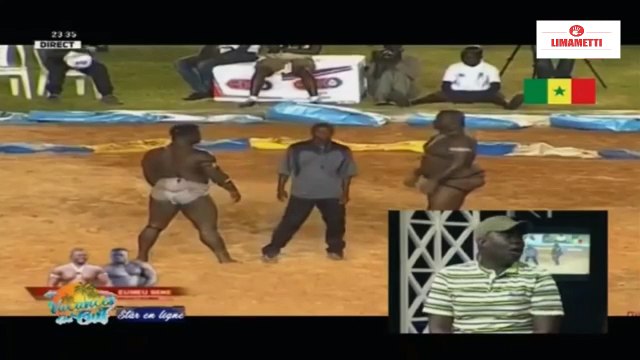 (Vidéo) -Lamine Samba et Modou Mbaye rejouent le combat Eumeu Sene vs Bombardier