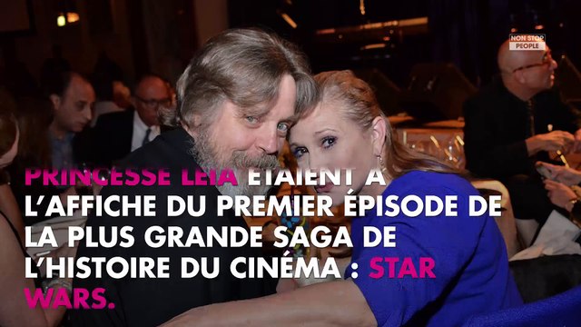 Star Wars 9 : L’émouvant hommage de Mark Hamill à Carrie Fisher avant le début du tournage