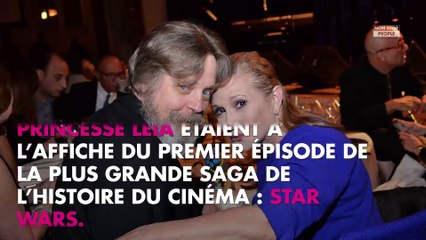 Star Wars 9 : L’émouvant hommage de Mark Hamill à Carrie Fisher avant le début du tournage