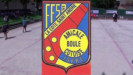 Demi-finales, 115ème édition du Grand Prix Bouliste, la Côte Saint-André 2018