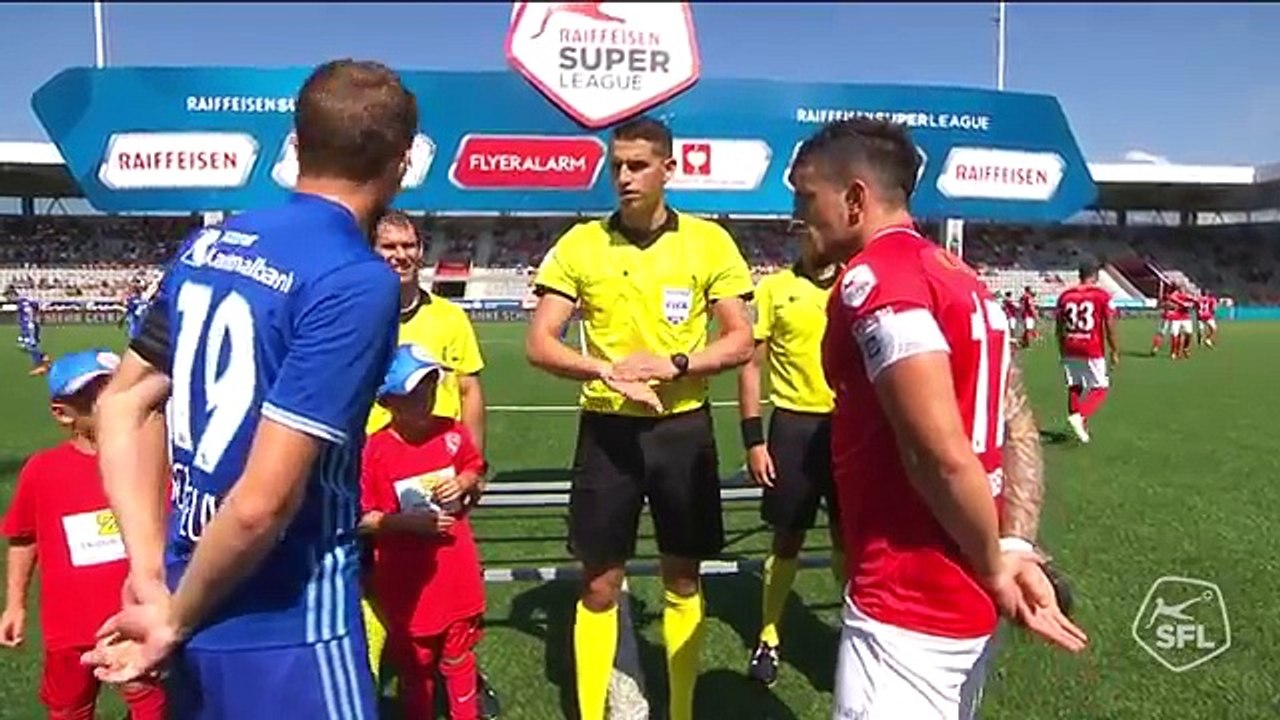 Thun 2:1 Luzern (Switzerland. Super League. 29 July 2018)