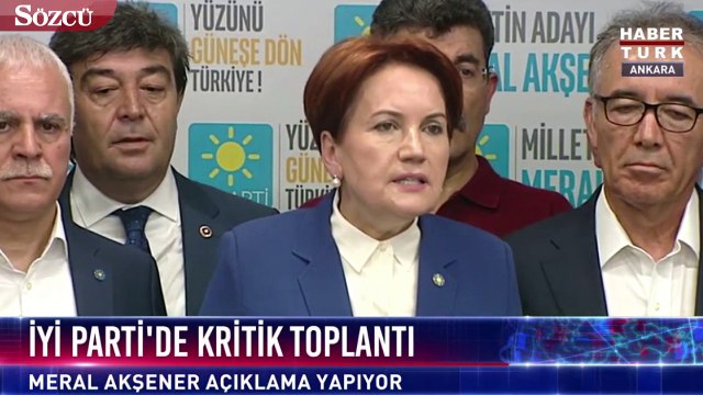 Meral Akşener'den kurultay açıklaması