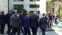 MHP Genel Başkanı Bahçeli TBMM Başkanı Binali Yıldırım'ı ziyaret etti (1) - ANKARA