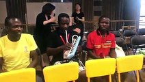 【Video】Students from the University of Nairobi sing the Chinese national anthem accompanied by a melodica during the Chinese Music Culture International Summer