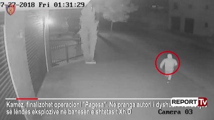 Report Tv - Kapet autori që vuri eksploziv në Bathore, por nuk tregon porositësit: Mora 5 mijë €