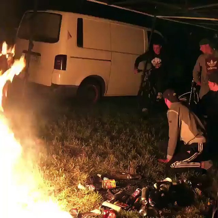 Kéké Challenge au-dessus du feu