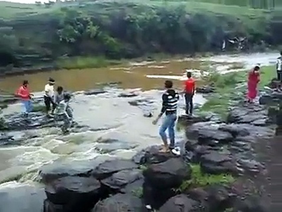 Heavy Flooded Suddenly on Empty river
