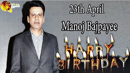Celebrating Manoj Bajpayee's Birthday on April 23rd 🎉