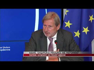 Video herunterladen: Hahn: Shqipëria progres me reformat - News, Lajme - Vizion Plus