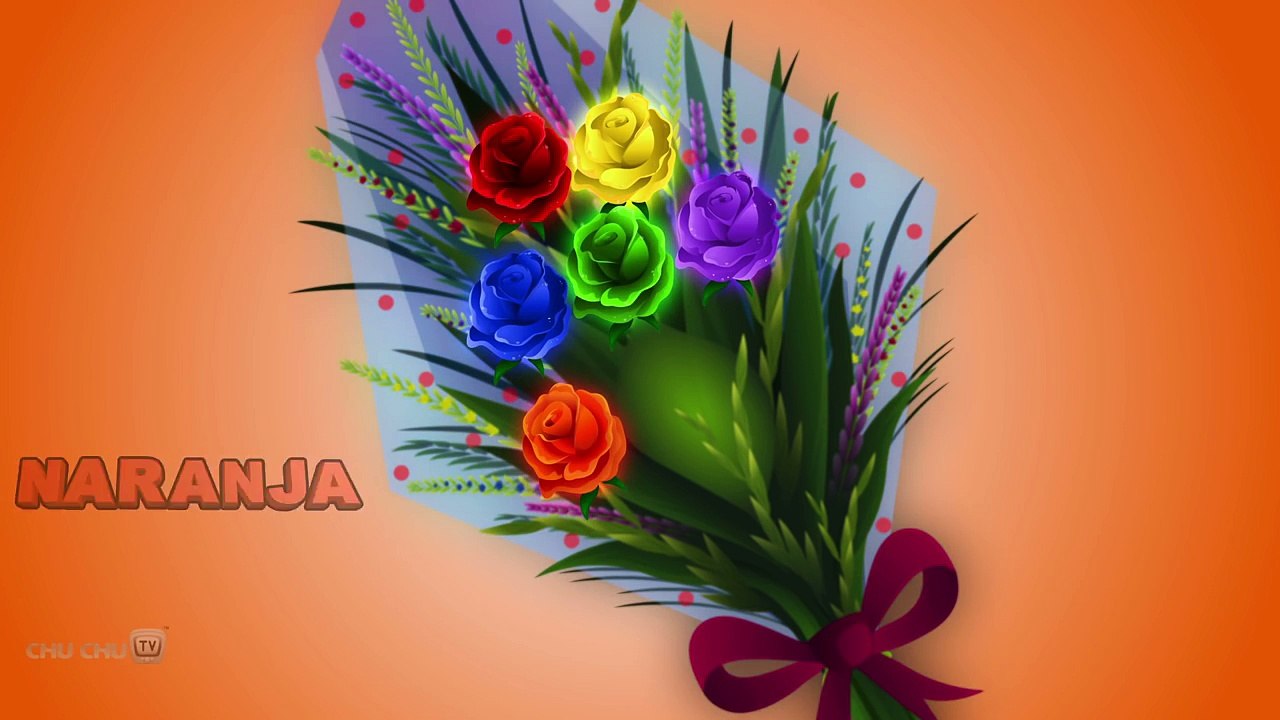 La canción del AZUL | Aprende Colores | Canciones infantiles en Español | ChuChu TV