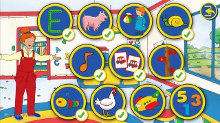 A Day with Caillou Educational Learning Games and Toys to Play for Kids & Childrens