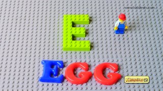 LEGO Alphabet A to Z | stop motion | lego | brick builder | abc | kids | alphabet |