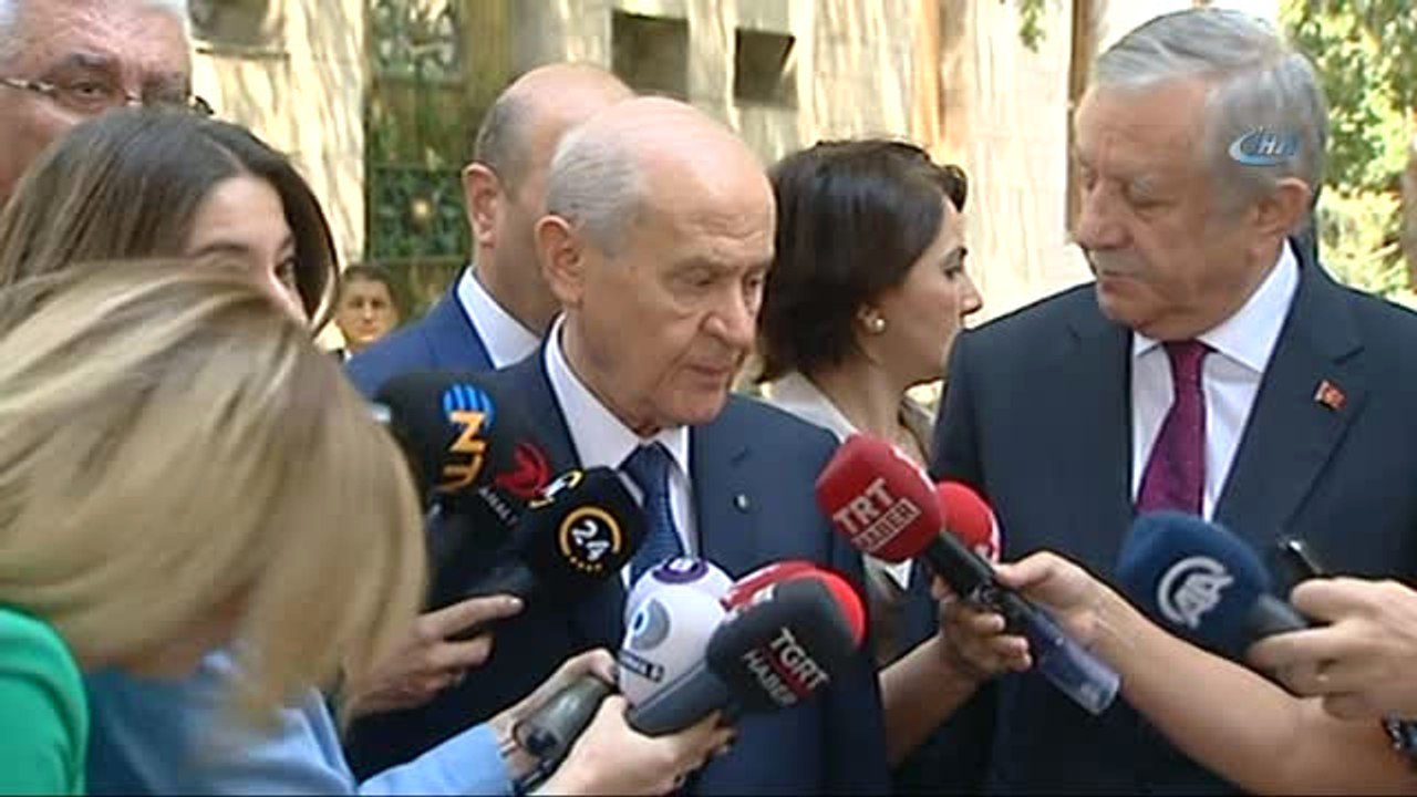 MHP Genel Başkanı Bahçeli: (Koray Aydın'ın Gafı) "Orada Bir Siyasi Partinin Genel Başkanı...
