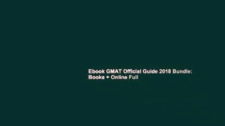 Ebook GMAT Official Guide 2018 Bundle: Books + Online Full