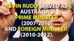Does former Prime Minister Kevin Rudd think there has been interference by China in Australian politics? On #ConversationWith