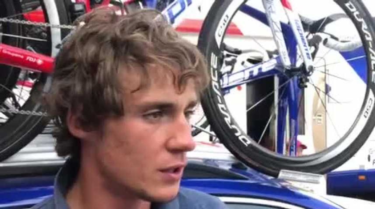 Valentin Madouas (Groupama-FDJ) préface la 3e étape du Tour de Wallonie