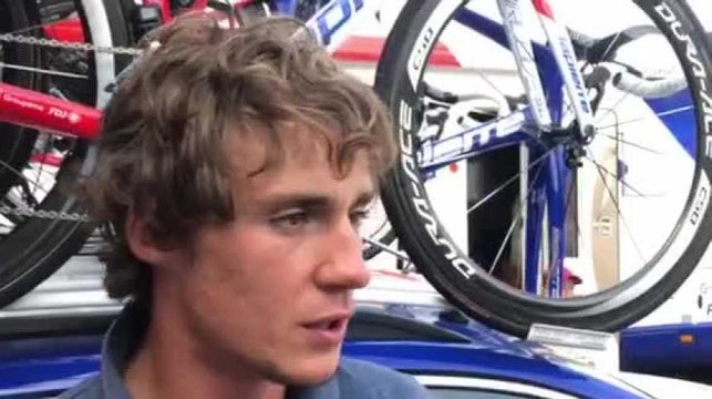 Valentin Madouas (Groupama-FDJ) préface la 3e étape du Tour de Wallonie