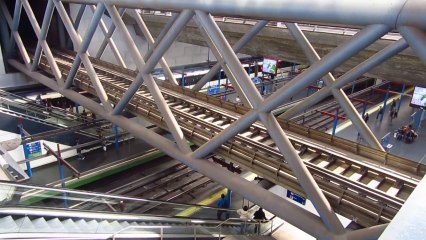 Estaciones de la red Metro de Madrid.