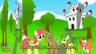 My Little Pony Finger Family Nursery Rhyme