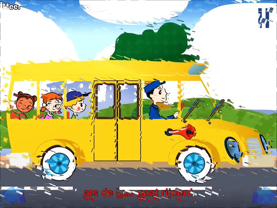 NEDERLANDSE KINDERLIEDJES DE WIELEN VAN DE BUS