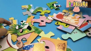Johny Johny Yes PaPa | Animals Jigsaw Puzzle Game Unboxing Education Toys For Kids