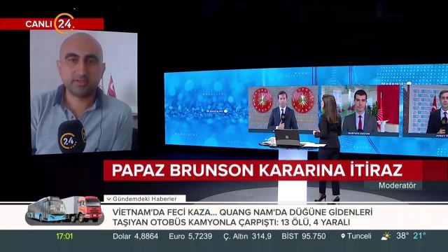 #SONDAKİKA Brunson'un avukatı yurt dışı yasağının iptalini istedi