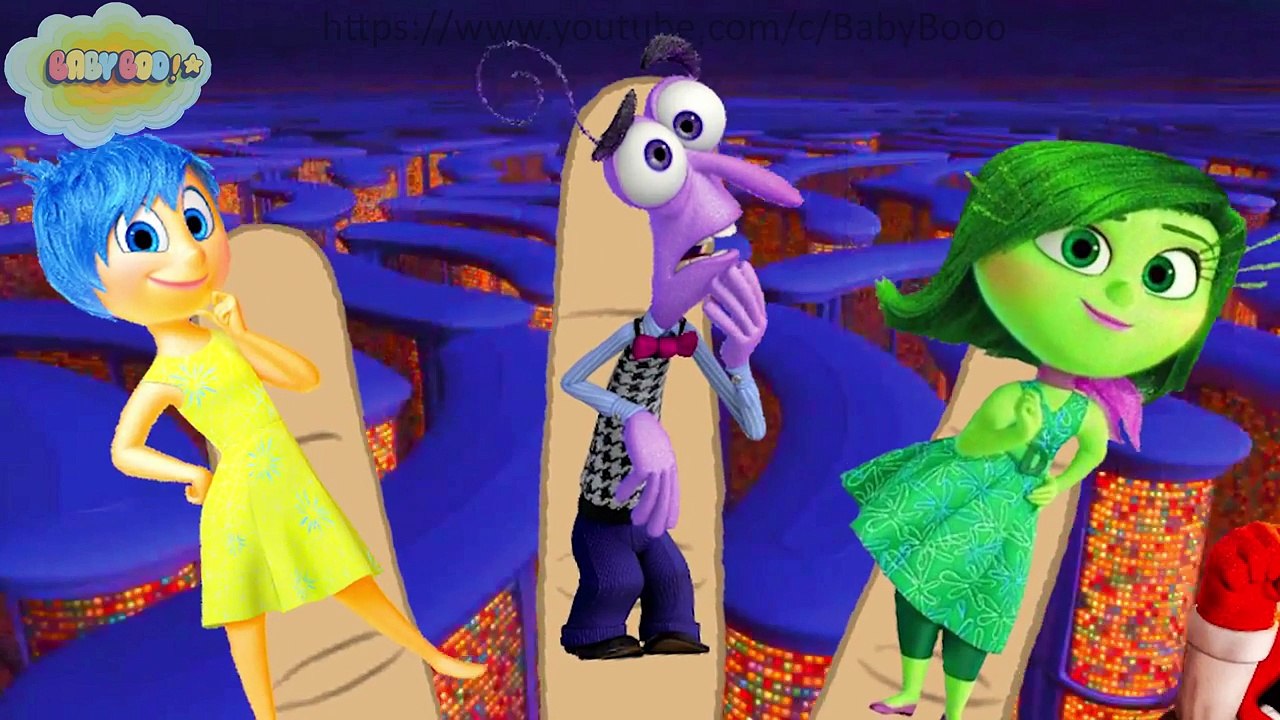 Disney Pixars Inside Out Finger Family Song!
