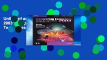 Unlimited acces Discovering Computers 2003: Complete Concepts and Techniques Book