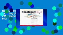 Reading Online PeopleSoft HRMS Reporting (Prentice Hall PTR Enterprise Resource Planning) P-DF
