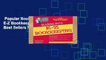 Popular Book  Barron s E-Z Bookkeeping Unlimited acces Best Sellers Rank : #2