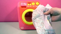 Toy Washing Machine for Children Baby Doll Baby Annabells Doll Clothes Wash Pretend Play