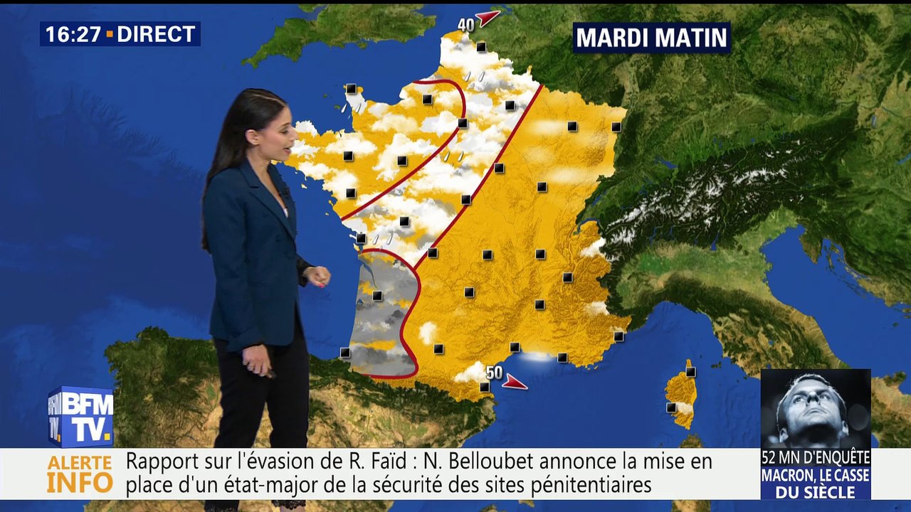 La météo pour ce mardi 31 juillet 2018