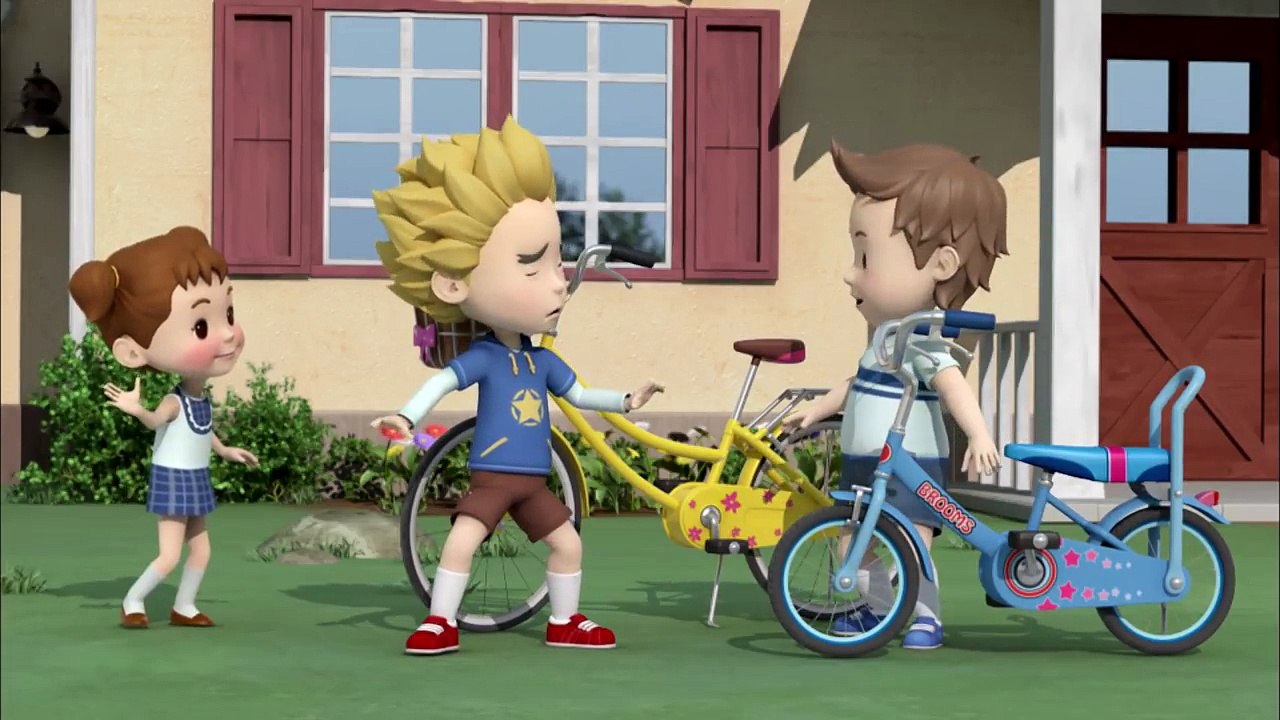 Robocar Poli - Sécurité routière - Faire du vélo en sécurité