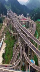 It's called Qianchun Interchange (黔春立交) and located in Guiyang, the capital city of Guizhou Province in Southwest China.