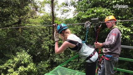 On a testé la plus grande tyrolienne d'Amérique Latine