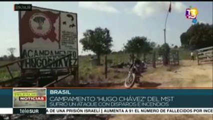 Pistoleros agreden a miembros del MST para desalojarlos