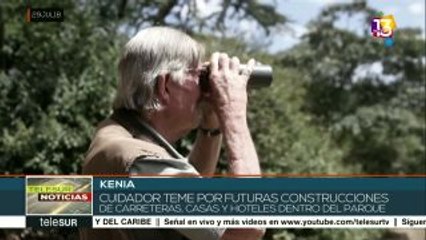 Kenia: denuncian activistas que tren pone en peligro a animales