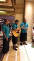 Bellagio Las Vegas, Fiji has arrived! Here’s a short clip from our great event at the Bellagio Resorts Tutto store yesterday, foot rituals and fun for guest wit