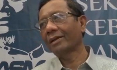 Mahfud: Jokowi Akan Pilih Cawapres Tanpa Tekanan Parpol