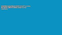 Unlimited acces Bsava Small Animal Formulary 8th Edition (BSAVA British Small Animal Veterinary