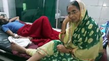 Na Índia, inundações levam peixes a hospital