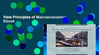 View Principles of Macroeconomics Ebook