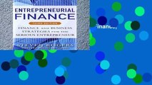 Unlimited acces Entrepreneurial Finance, Third Edition: Finance and Business Strategies for the