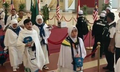 Gelombang Dua Jamaah Haji Mulai Tiba di Tanah Suci