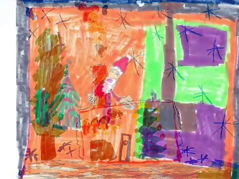 Le grand-père à barbe blanche Noël new groupe 101