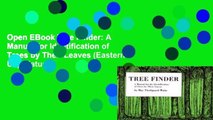 Open EBook Tree Finder: A Manual for Identification of Trees by Their Leaves (Eastern Us) (Nature