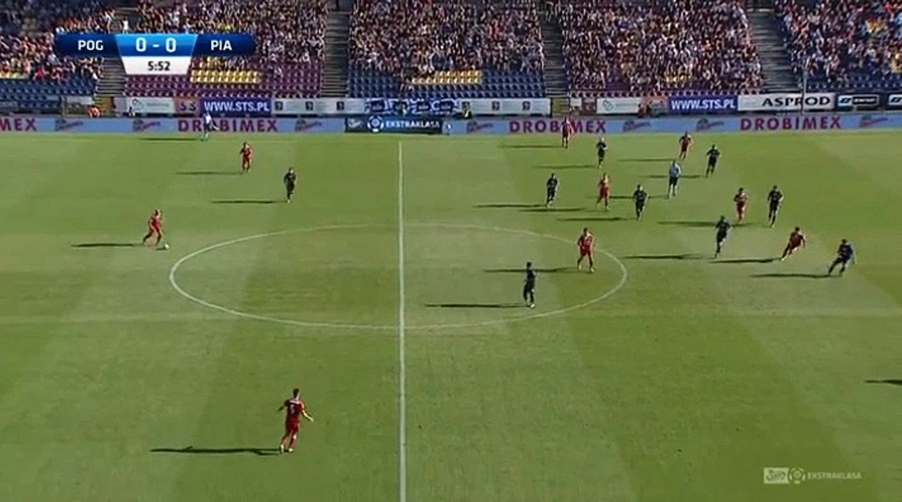 Cesar Joel Valencia Castillo Goal HD - Pogon Szczecin 0-1 Piast Gliwice 30.07.2018